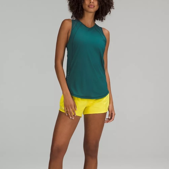 💛LULULEMON HIGH RISE HOTTY HOT SHORT 4”-SONIC YELLOW-6,8,10,12💛 - Picture 8 of 15